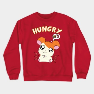 Hungry Hamster Crewneck Sweatshirt